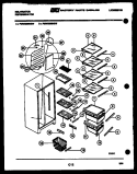 Part Location Diagram of 5303017212 Frigidaire SHELF-FREEZER