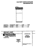 COVER Diagram and Parts List for GRT18QNCD4  Gibson Refrigerator