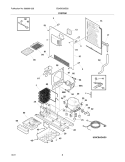SYSTEM Diagram and Parts List for EI24BC65GS2  Electrolux Wine and Beverage Cooler