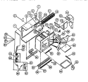 MICROWAVE OVEN LINER Diagram and Parts List for REM638BDL5  Frigidaire Range