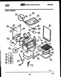 BODY PARTS Diagram and Parts List for 30-3989-00-06  Tappan Range