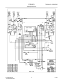 WIRING DIAGRAM Diagram and Parts List for FEFB7ABDCB  Frigidaire Range