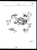 WRAPPER AND BODY PARTS Diagram and Parts List for 56-3462-10-01  Tappan Microwave