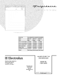 COVER Diagram and Parts List for FDB126RBS4  Frigidaire Dishwasher