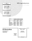 COVER Diagram and Parts List for GLEB30T9DQC  Frigidaire Wall Oven