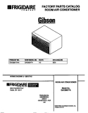 COVER Diagram and Parts List for GAC086Y7A1A  Gibson Air Conditioner