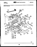 WRAPPER AND BODY PARTS Diagram and Parts List for 76-4960-00-01  Tappan Microwave Oven Combo