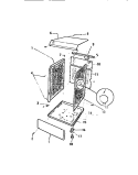 Part Location Diagram of 08008449 Frigidaire PANEL