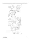 WIRING DIAGRAM Diagram and Parts List for FRS26KF5CS0  Frigidaire Refrigerator