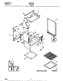 BODY Diagram and Parts List for MPF311SBDC  Frigidaire Range