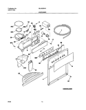 Part Location Diagram of 241700107 Frigidaire BOARD-CONTROL
