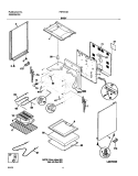 Part Location Diagram of 316208500 Frigidaire PLATE