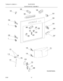 Part Location Diagram of 5304466400 Frigidaire LED