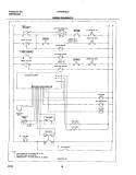 WIRING SCHEMATIC Diagram and Parts List for FEF379ACG  Frigidaire Range