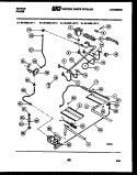 Part Location Diagram of 5303131634 Frigidaire BURNER-OVEN