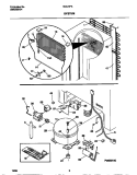 SYSTEM Diagram and Parts List for B30LSPSC0  Frigidaire Freezer