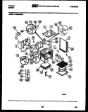 BODY PARTS Diagram and Parts List for 31-4999-66-01  Tappan Range