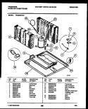 SYSTEM PARTS Diagram and Parts List for FAC083S7A2  Frigidaire Air Conditioner