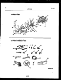 ICE MAKER AND INSTALLATION PARTS Diagram and Parts List for GTNI181WLW0  Uni Refrigerator