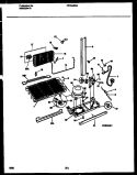 SYSTEM AND AUTOMATIC DEFROST PARTS Diagram and Parts List for FRT24QRAW1  Frigidaire Refrigerator