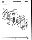 BODY PARTS Diagram and Parts List for 77-4950-00-04  Tappan Microwave Oven Combo