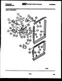 DAMPER CONTROL PARTS Diagram and Parts List for FPES19BDL1  Frigidaire Refrigerator