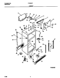 CABINET Diagram and Parts List for F44Q22JTW0  Frigidaire Refrigerator