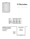 COVER Diagram and Parts List for EIDW6305GB1  Electrolux Dishwasher