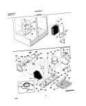 SYSTEM Diagram and Parts List for WRS23MW3AW4  Westinghouse Refrigerator