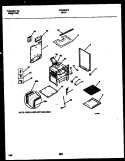 BODY PARTS Diagram and Parts List for CP305WP2W1  Frigidaire Range