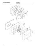 Part Location Diagram of 318567103 Frigidaire HINGE