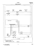 WIRING SCHEMATIC Diagram and Parts List for FEF365BUA  Frigidaire Range