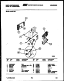 ELECTRICAL PARTS Diagram and Parts List for AC064L7A5  Frigidaire Air Conditioner