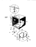 INNER TUB COMPONENTS Diagram and Parts List for SU300EXR5  Frigidaire Dishwasher