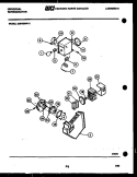 REFRIGERATOR CONTROL ASSEMBLY, DAMP Diagram and Parts List for GSIW36BH1  Frigidaire Refrigerator