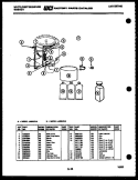 WASHER AND MISCELLANEOUS PARTS Diagram and Parts List for LA640JXW4  Frigidaire Washer
