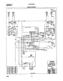 WIRING DIAGRAM Diagram and Parts List for GLEF376AQE  Frigidaire Range
