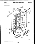 CABINET Diagram and Parts List for RS22F7WU1D  Gibson Refrigerator