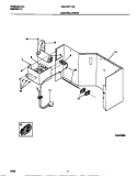CONTROL PARTS Diagram and Parts List for WAL103Y1A2  Frigidaire Air Conditioner