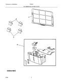 Part Location Diagram of 5304471799 Frigidaire WATER TANK