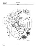 BODY Diagram and Parts List for PLEB27S8CCA  Frigidaire Wall Oven
