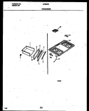 COOKTOP AND DRAWER PARTS Diagram and Parts List for GF690RXW2  Frigidaire Range