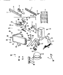 SYSTEMS Diagram and Parts List for FU199JRW1  Frigidaire Freezer