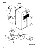 SYSTEM Diagram and Parts List for WRT18QRCD0  Frigidaire Refrigerator