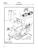 REPLACEMENT PARTS Diagram and Parts List for PLHV36W7KC  Frigidaire Range Hood