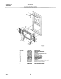 WINDOW MOUNTING PARTS Diagram and Parts List for FAS153K1A1  Frigidaire Air Conditioner