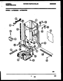 INTERIOR PARTS Diagram and Parts List for TC500ABD0  Frigidaire Trash Compactor