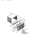 Part Location Diagram of G519850 Frigidaire PANEL-DECORATIVE