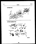 ICE MAKER AND ICE MAKER INSTALLATIO Diagram and Parts List for RS22F8DX1C  Gibson Refrigerator