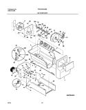 ICE CONTAINER Diagram and Parts List for FRS23H5ASB3  Frigidaire Refrigerator